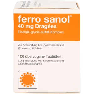 FERRO SANOL überzogene Tabletten Produktbild