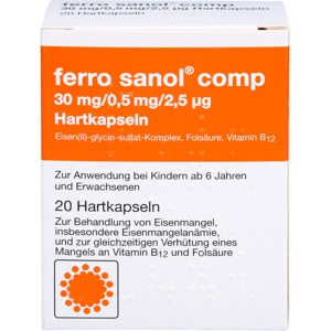 FERRO SANOL comp. Hartkaps.m.msr.überz.Pellets Produktbild