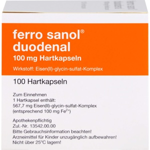 FERRO SANOL duodenal Hartkaps.m.msr.überz.Pell. Produktbild