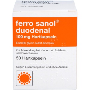 FERRO SANOL duodenal Hartkaps.m.msr.überz.Pell. Produktbild