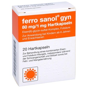FERRO SANOL gyn Hartkaps.m.msr.überz.Pellets Produktbild