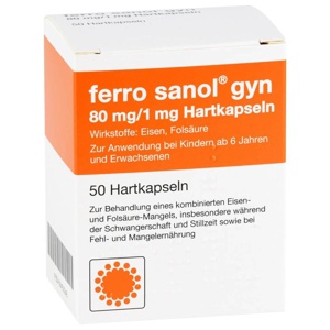 FERRO SANOL gyn Hartkaps.m.msr.überz.Pellets Produktbild