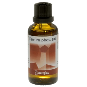 Ferrum Phos. D6 - 50ML - Allergica produktbillede