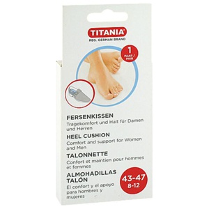 Fersenkissen Größe 43 - 47 Titania, 2 St n.v. Produktbild