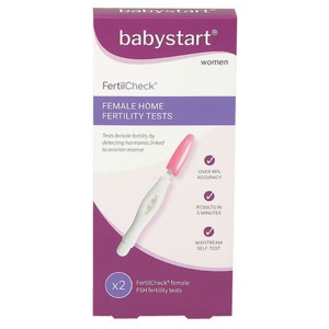 Fertilitetstest för kvinnor FertilCheck 2-pack - Babystart produkt bild