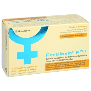FERTILOVIT F THY Kapseln Produktbild