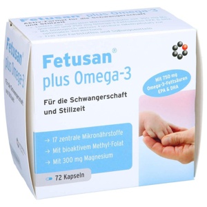 FETUSAN plus Omega-3 Kapseln Produktbild
