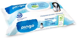 FEUCHTTÜCHER Baby Pinguin PINGO SWISS 80 St Tücher Produktbild