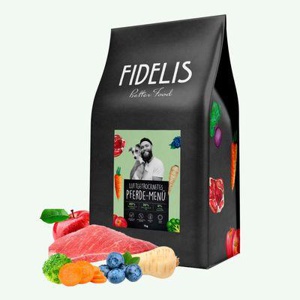 Fidelis getrocknetes Pferde-Menü Produktbild