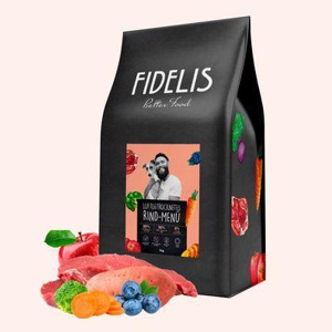Fidelis getrocknetes Rind-Menü Produktbild