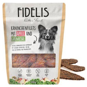 Fidelis Kaninchenfilets mit Apfel und Grünkohl (100g) Produktbild