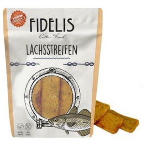 Fidelis Lachsstreifen (100g) Produktbild