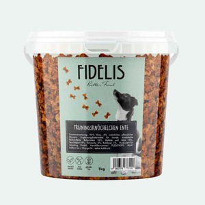 Fidelis Trainingsknöchelchen Ente (1kg-Eimer) Produktbild