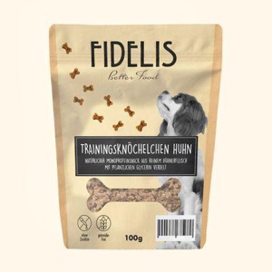 Fidelis Trainingsknöchelchen Huhn (100g) Produktbild