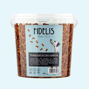 Fidelis Trainingsknöchelchen Kaninchen (1kg-Eimer) Produktbild