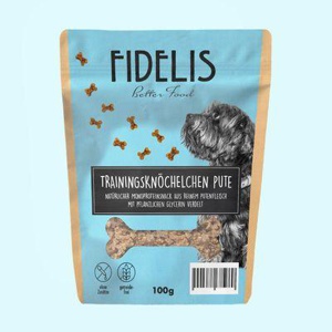 Fidelis Trainingsknöchelchen Pute (100g) Produktbild