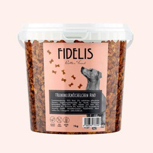 Fidelis Trainingsknöchelchen Rind (1kg Eimer) Produktbild