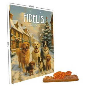 Fidelis XL-Adventskalender "Hunde" Produktbild