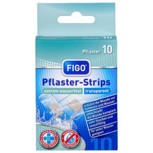 FIGO Pflaster-Strips Duschpflaster 10 St Pflaster Produktbild