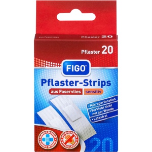 FIGO Pflasterstrips sensitiv Faservlies Produktbild