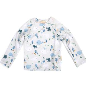 FILIBABBA Nor UV-tröja LS 3-4 år Christian's Whale Tales produkt bild