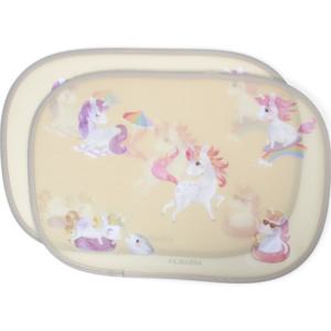 FILIBABBA Solskärmar till bilen 2-pack Unicorn Shores produkt bild