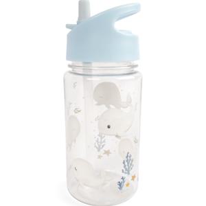 FILIBABBA Vattenflaska i plast 400 ml Christian's Whale Tales produkt bild