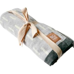 Filt Jaquardstickad Grey Line produkt bild
