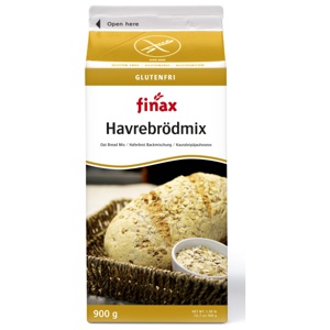 Finax Glutenfri Havrebrödmix 900 g produkt bild