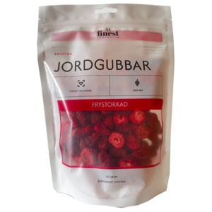 Finest Seasoning Frystorkade Jordgubbar 80 g produkt bild
