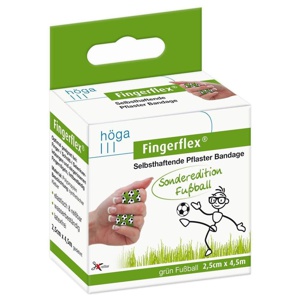 FINGERFLEX 2,5 cmx4,5 m grün Fußball latexfrei Produktbild