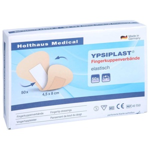 FINGERKUPPENVERBAND YPSIPLAST elast.4,5x8 cm haut Produktbild