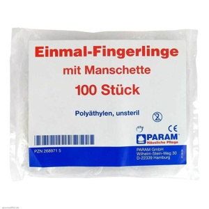 FINGERLING Einmal Plastik Produktbild