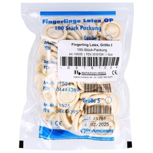 FINGERLING OP Latex Gr.3 gerollt Produktbild