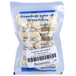 FINGERLING OP Latex Gr.5 gerollt Produktbild