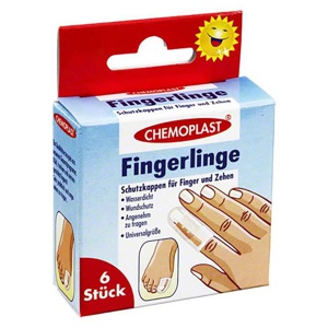FINGERLING Schutzkappen für Finger und Zehen 6 St Produktbild