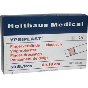 Fingerverband Ypsiplast 2x18 cm elastisch haut, 50 St n.v. Produktbild