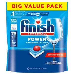 Finish Power All in One 76 tabletter produkt bild