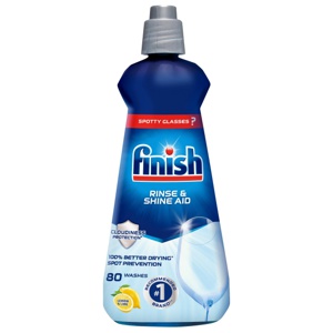 Finish Spolglans Shine & Dry Lemon 400 ml produkt bild