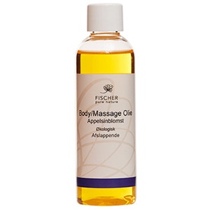 Fischer Pure Nature Massageolie Appelsinblomst Økologisk   100 ml produktbillede