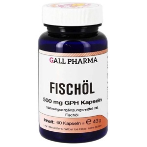 Fischöl 500 mg GPH Kapseln, 60 St Kapseln Produktbild
