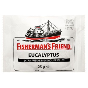 FISHERMANS FRIEND Eucalyptus mit Zucker Pastillen Produktbild