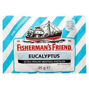 FISHERMANS FRIEND Eucalyptus ohne Zucker Pastillen Produktbild