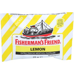 FISHERMANS FRIEND Lemon ohne Zucker Pastillen Produktbild