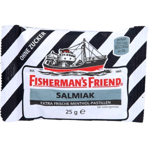 FISHERMANS-FRIEND-Salmiak-ohne-Zucker-Pastillen Produktbild
