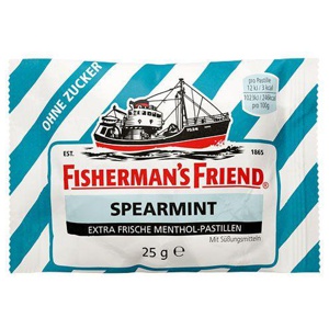 FISHERMANS FRIEND Spearmint ohne Zucker Pastillen Produktbild