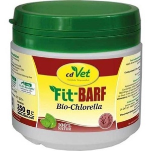 Fit-Barf Bio-Chlorella Pulver für Hunde und Katzen, 250 g Pulver Produktbild