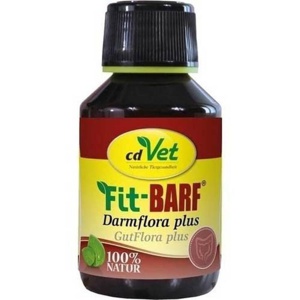 Fit-Barf Darmflora plus flüssig für Hunde und Katzen, 100 ml Flüssigkeit Produktbild