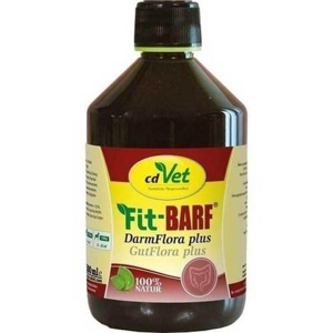 Fit-Barf Darmflora plus flüssig für Hunde und Katzen, 500 ml Flüssigkeit Produktbild
