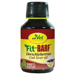 Fit-Barf Dorschlebertran vet. (für Tiere), 100 ml Öl Produktbild